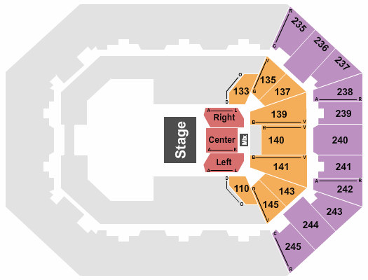 Charleston Coliseum & Convention Center - Charleston Seating Chart: CoComelon