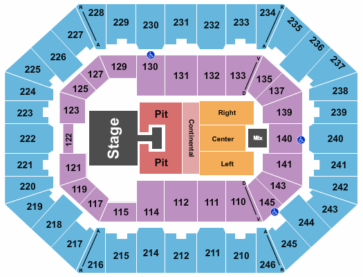 Charleston Coliseum & Convention Center - Charleston Seating Chart: Jason Aldean 1