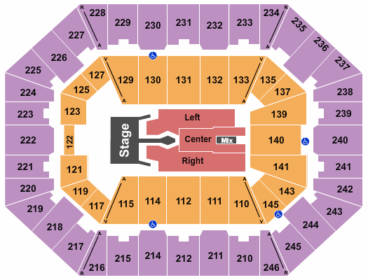 Charleston Coliseum & Convention Center - Charleston Seating Chart: Tim McGraw