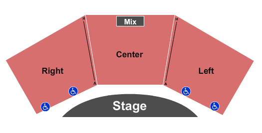Charlie White Theatre Seating Chart: Endstage