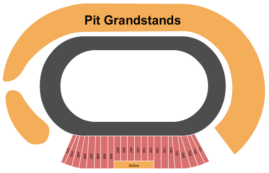 The Dirt Track at Charlotte Motor Speedway Seating Chart