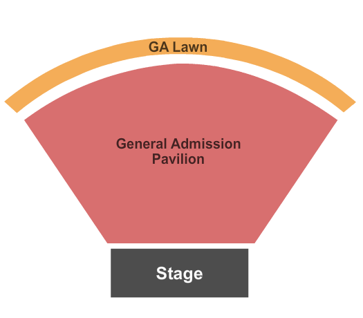 CCNB Amphitheatre at Heritage Park Seating Chart: GA