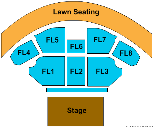 Charter Amphitheatre at Heritage Park Seating Chart