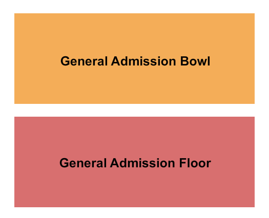 Chartway Arena at Ted Constant Convocation Center Seating Chart: GA Floor GA Bowl