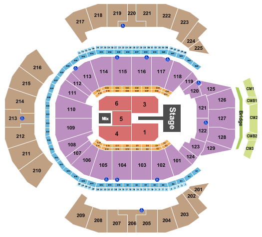 Chase Center Seating Chart: Druski