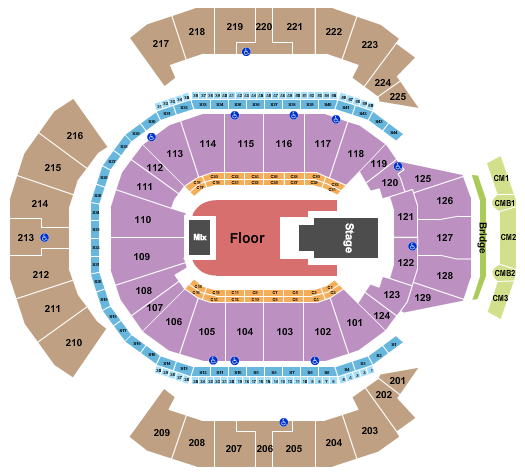 Chase Center Seating Chart: Playboi Carti