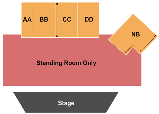 Chase County Fair & Expo Seating Chart: End Stage