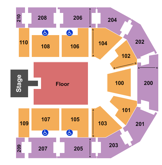 Chesapeake Employers' Insurance Arena Seating Chart: Ken Carson