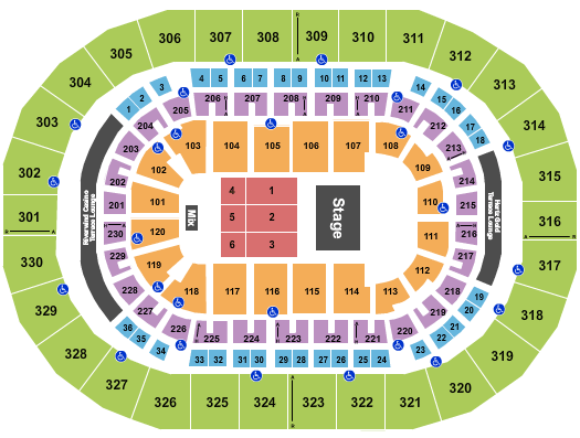 Buffalo Bills Arena Seating Chart