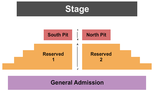 Chesterfield Amphitheater Seating Chart: Endstage 3