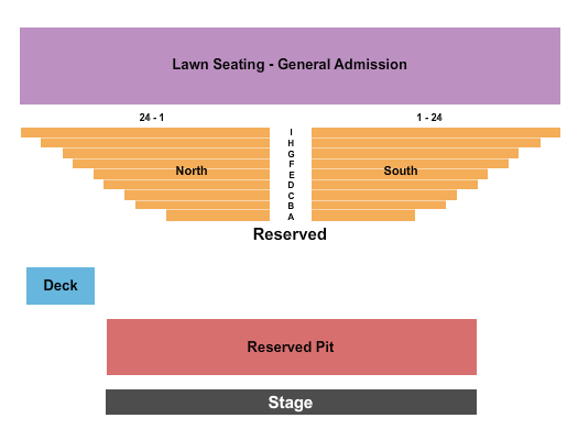 Chesterfield Amphitheater Seating Chart