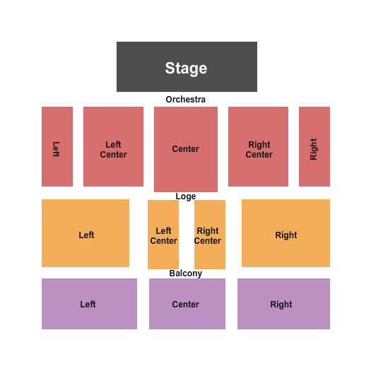 Cheyenne Civic Center Seating Chart: Endstage 2