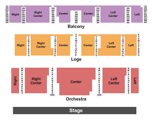 John H Mulroy Civic Center Seating Chart
