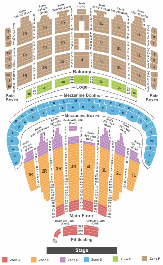 Somerville Theater Seating Chart