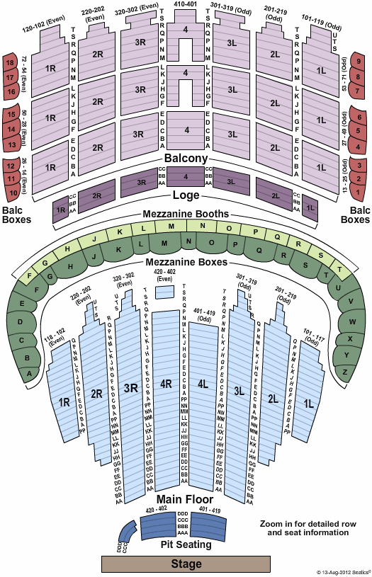 Franklin Theater Tn Seating Chart