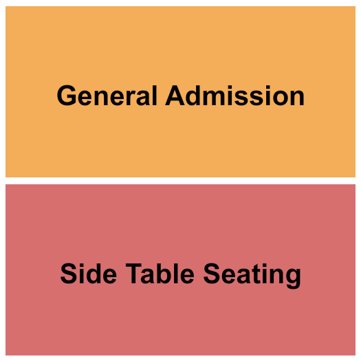 Chickie Wah Wah Seating Chart: GA/Table