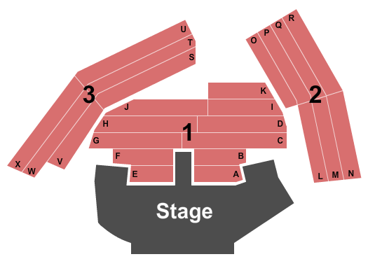 Chippendales Theater at Planet Hollywood Resort & Casino Seating Chart: Chippendales