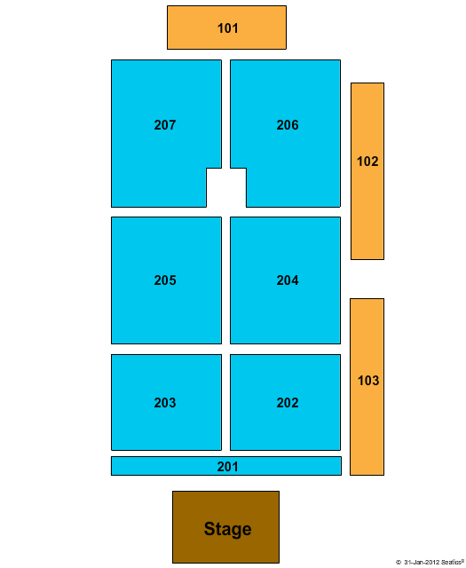 Choctaw Casino & Resort Seating Chart