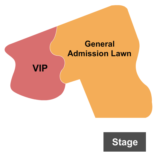 Choctaw Landing Casino and Resort Seating Chart: GA Lawn/VIP