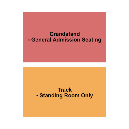 Christian County Fairgrounds Seating Chart: Grandstand/Track
