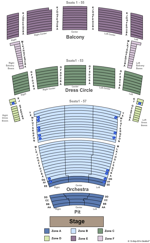 Chrysler hall tickets wicked #1