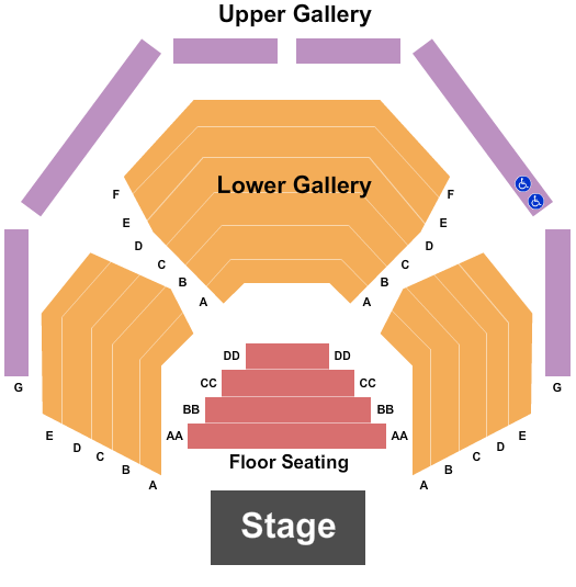 Cincinnati Shakespeare Company Seating Chart: Endstage 2