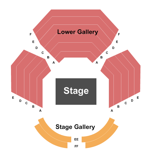 Cincinnati Shakespeare Company Seating Chart: Endstage 3
