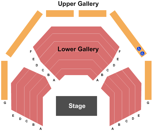 Cincinnati Shakespeare Company Seating Chart: End Stage