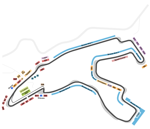 Circuit De Spa-francorchamps Seating Chart: Racing