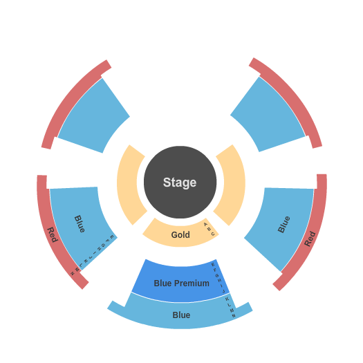 Prien Lake Mall Seating Chart: Cirque Italia - Static