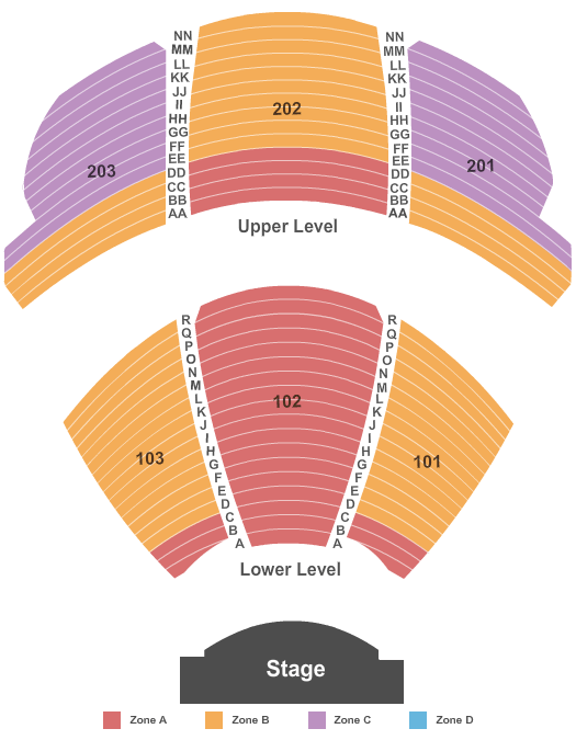 KA Theatre at MGM Grand Seating Chart