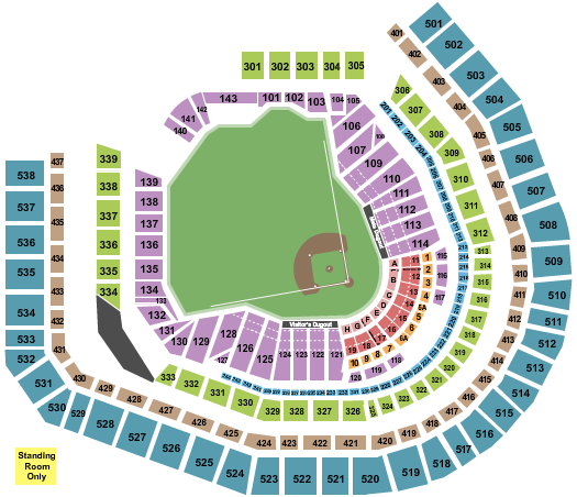 Citi Field Seating Chart: Baseball