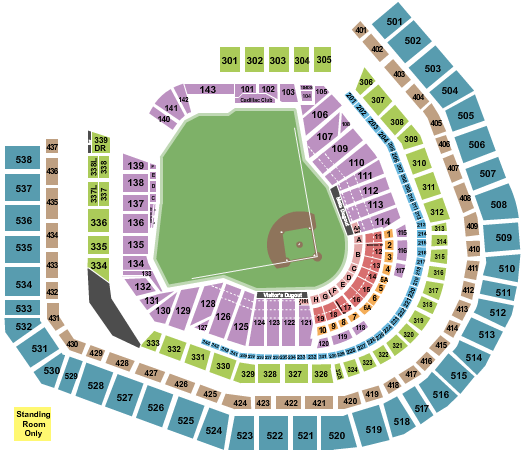 Citi Field Seating Chart: Baseball