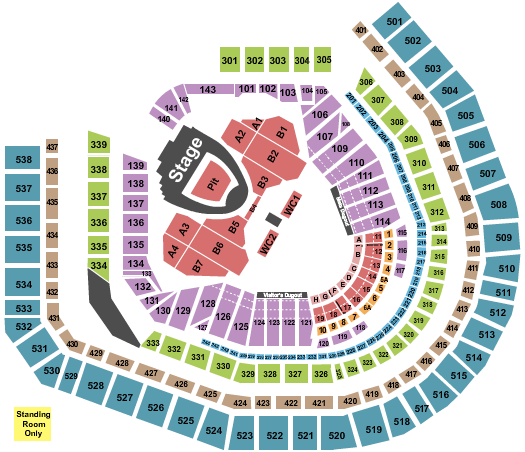 Citi Field Seating Chart: Blackpink