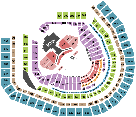 Citi Field Seating Chart: Stray Kids