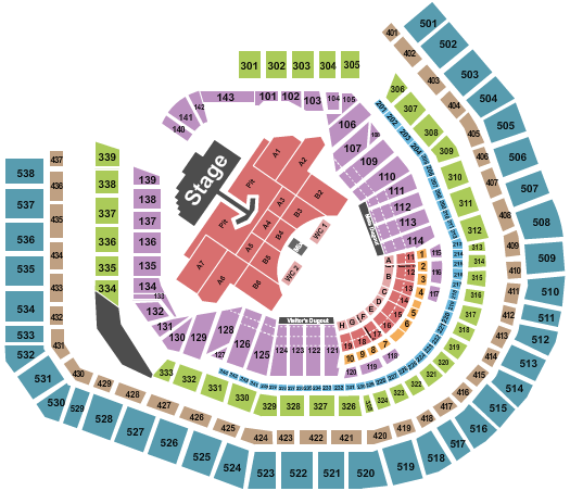 Citi Field Seating Chart: The Lumineers