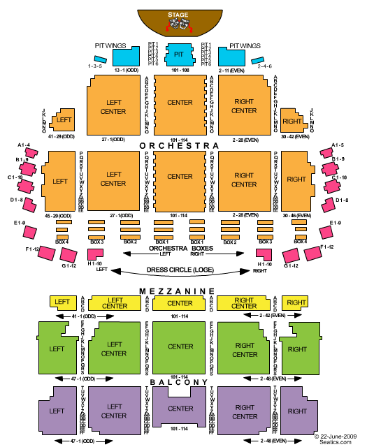 Citi Performing Arts Center - Wang Theater