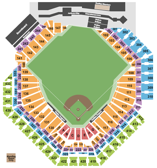 Citizens Bank Park Seating Chart: Baseball
