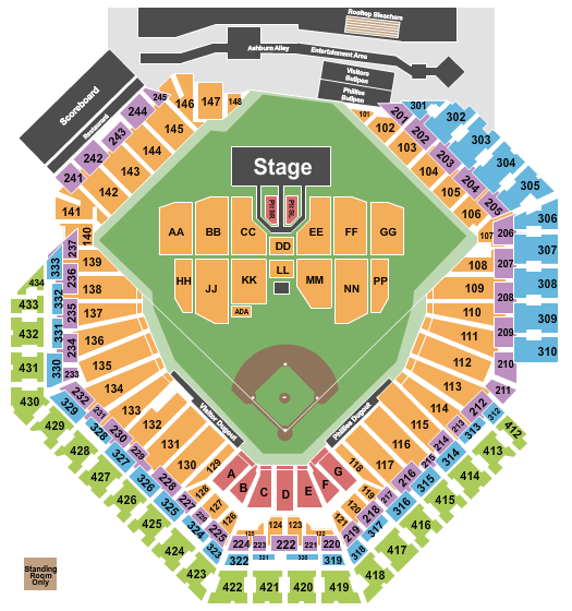 Citizens Bank Park Seating Chart: Def Leppard