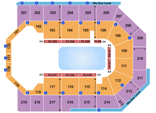 Citizens Business Bank Arena - CA Seating Chart: Disney On Ice