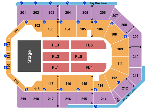 Ontario Citizens Arena Seating Chart