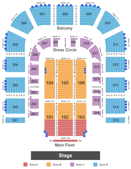 Symphony Silicon Valley Seating Chart
