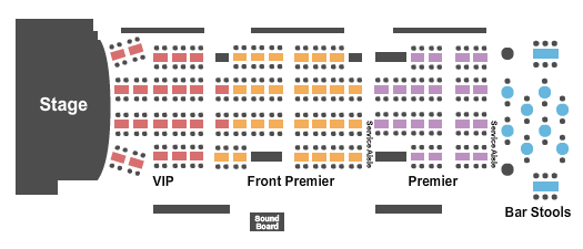 City Winery Chicago Seating Chart With Numbers