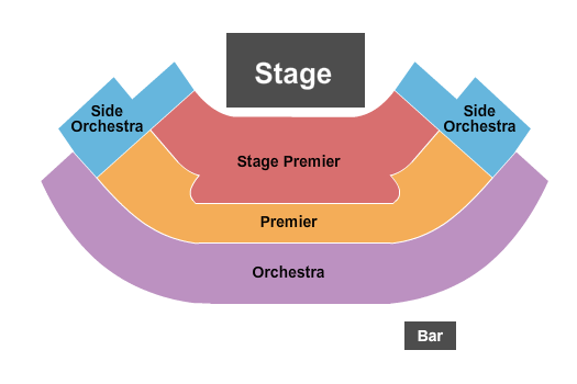 City Winery - Hudson Valley Seating Chart: End Stage