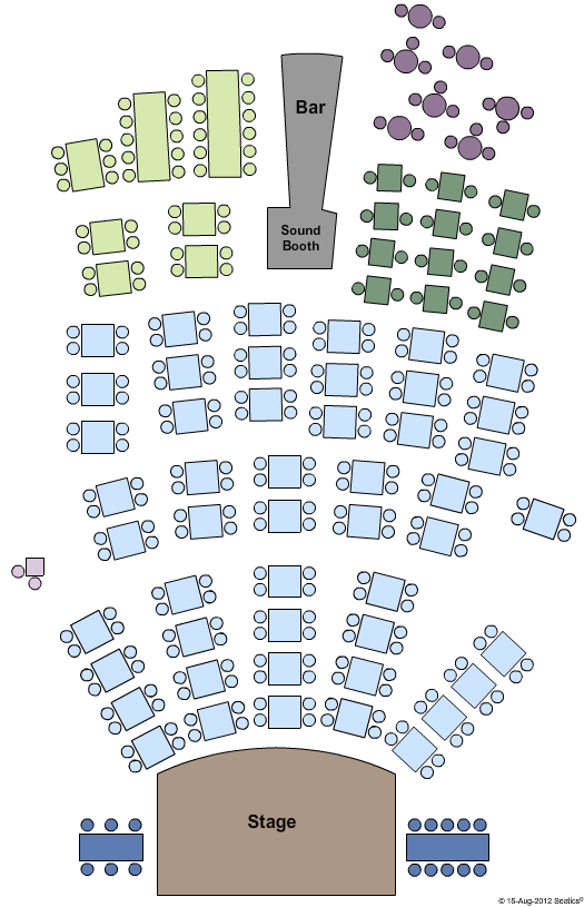 City Winery Seating Chart