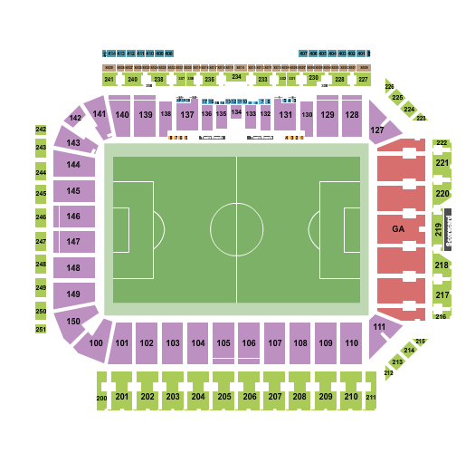 Citypark - St. Louis Seating Chart: Soccer