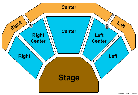 Citystage Seating Chart
