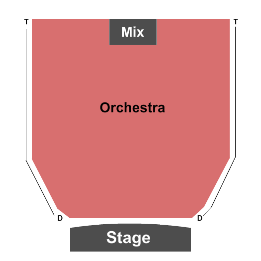 Clarence Brown Theatre Seating Chart
