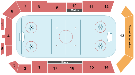 Class of 1965 Arena Seating Chart: Hockey