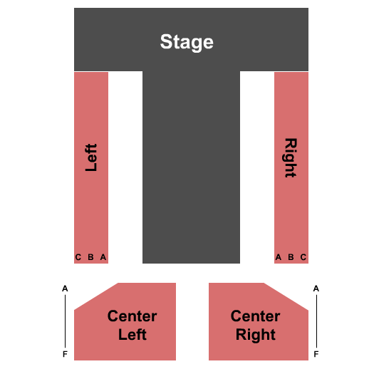 Clear Space Theatre Seating Chart